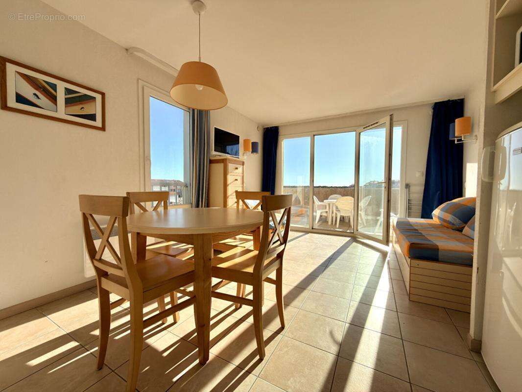 Appartement  CAP COUDALERE-LE BARCARES 2 pièce(s) de 33m² avec une terrasse de 7m² - photo 4