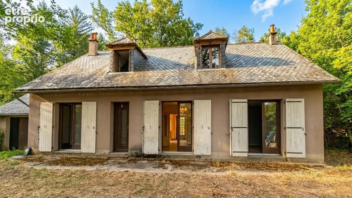 Maison T4 de plain-pied avec vue panoramique et fort potentiel, Vallée du Lot - photo 1