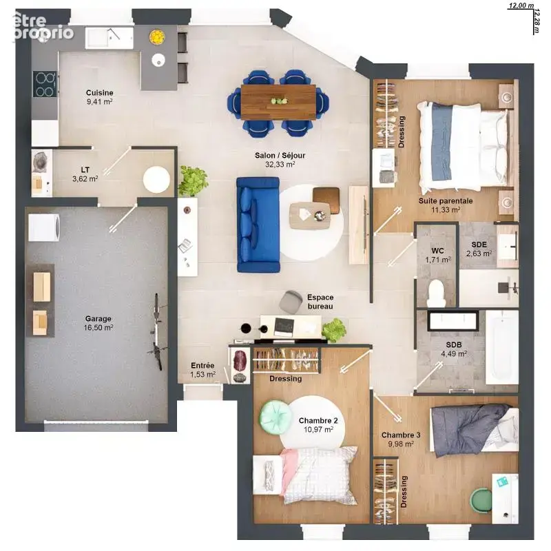 Maison 5 pièces 90 m2 - photo 8