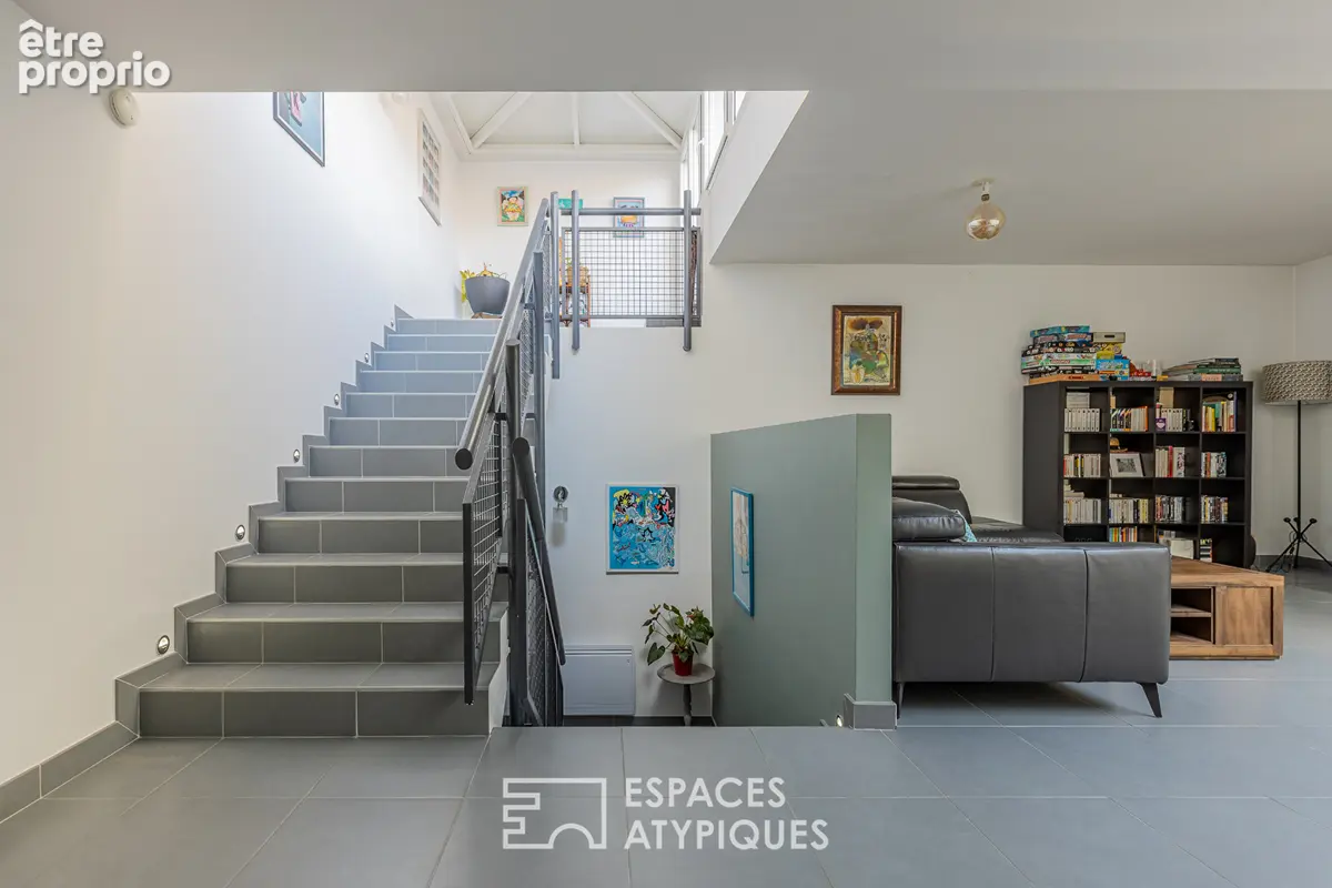 Duplex de caractère avec toit-terrasse à quelques pas de la gare - photo 11