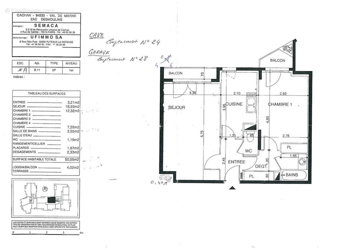 Appartement à CACHAN