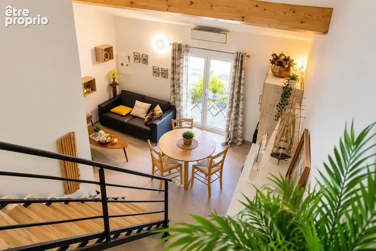 Villa-club t3 en duplex- 40 m2 environ- parking privatif et piscine -  au coeur du beausset (var) - photo 6