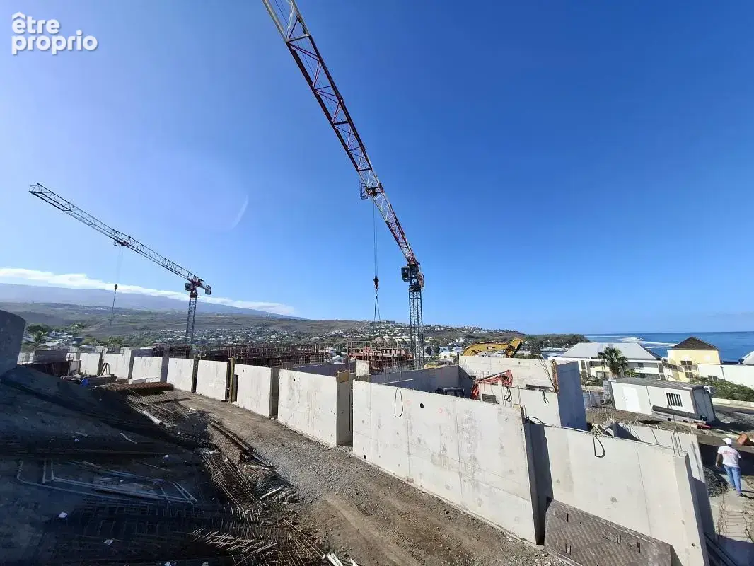 T2 neuf  vue ocean  saint-gilles-les-bains - photo 2
