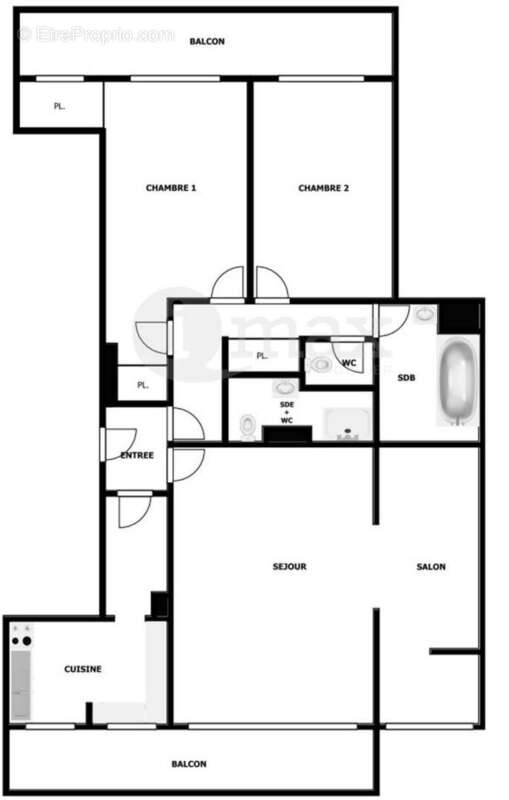 Appartement à CLICHY