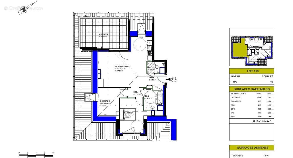 Appartement à ROSENAU