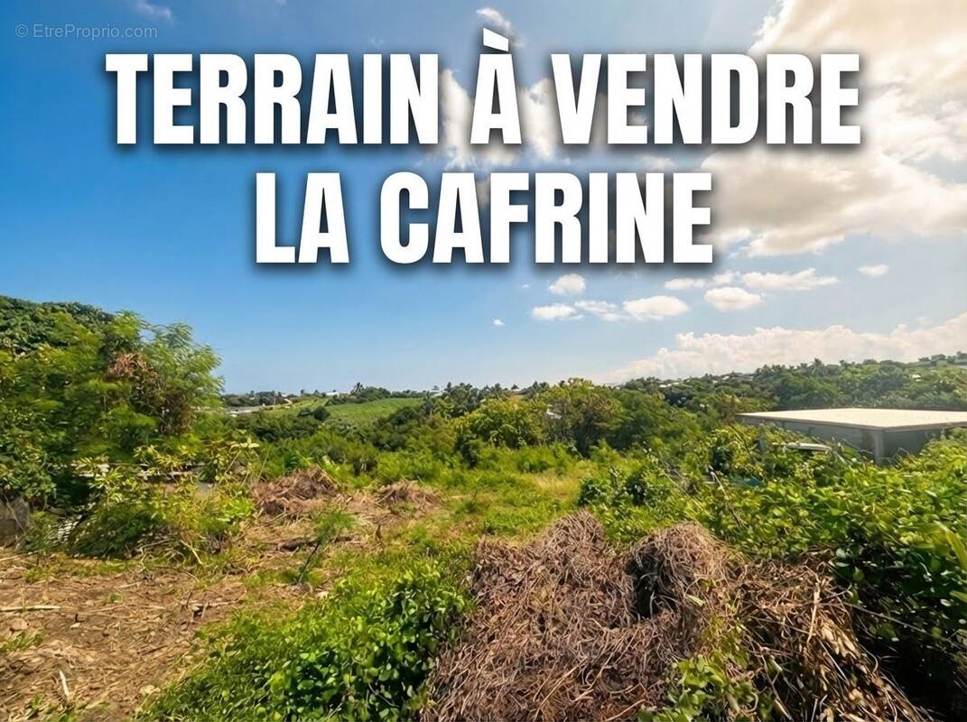 Terrain à SAINT-PIERRE