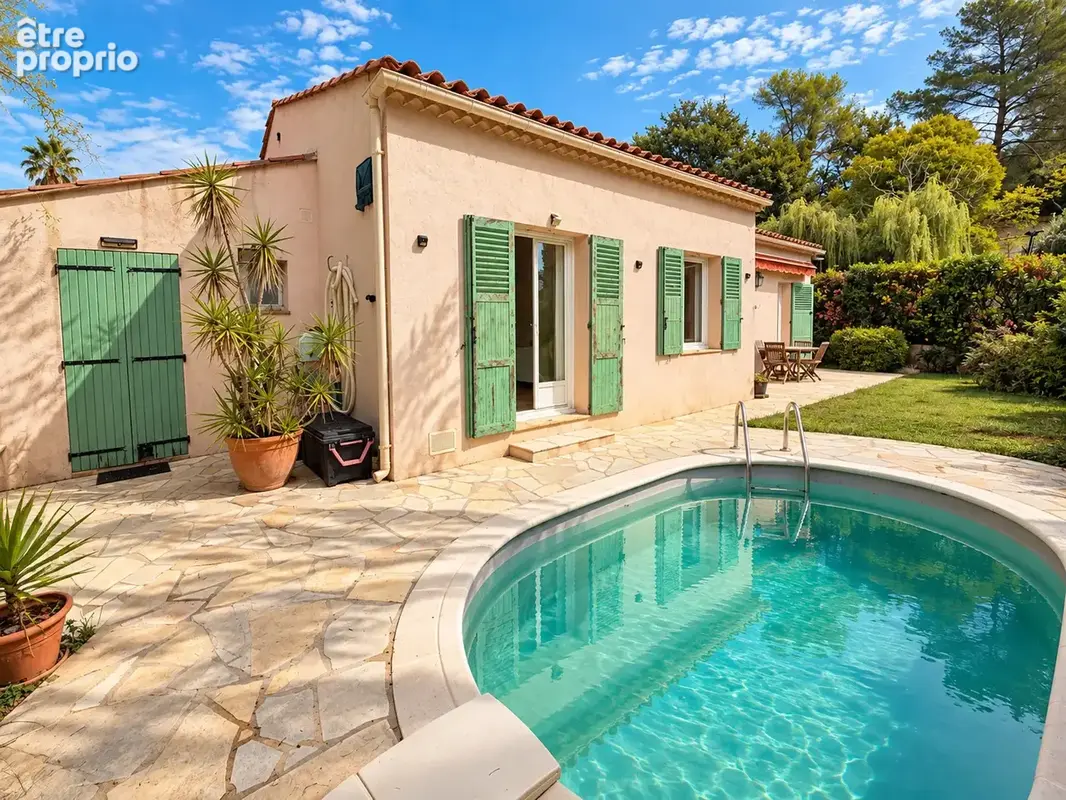 La colle-sur-loup   villa individuelle de plain-pied avec piscine, au calme absolu - photo 25