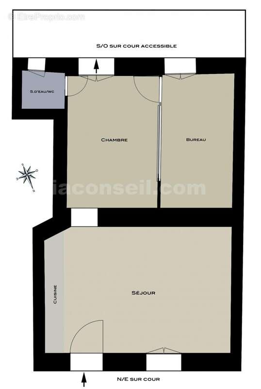 beau-floc-pl - Appartement à PARIS-14E