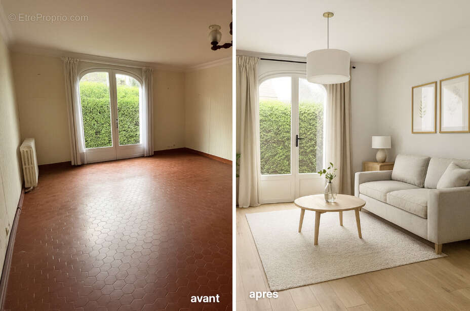 Salon-séjour - Maison à BIARRITZ