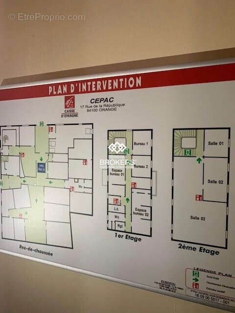 PLAN EVAC GLOBAL - Commerce à ORANGE