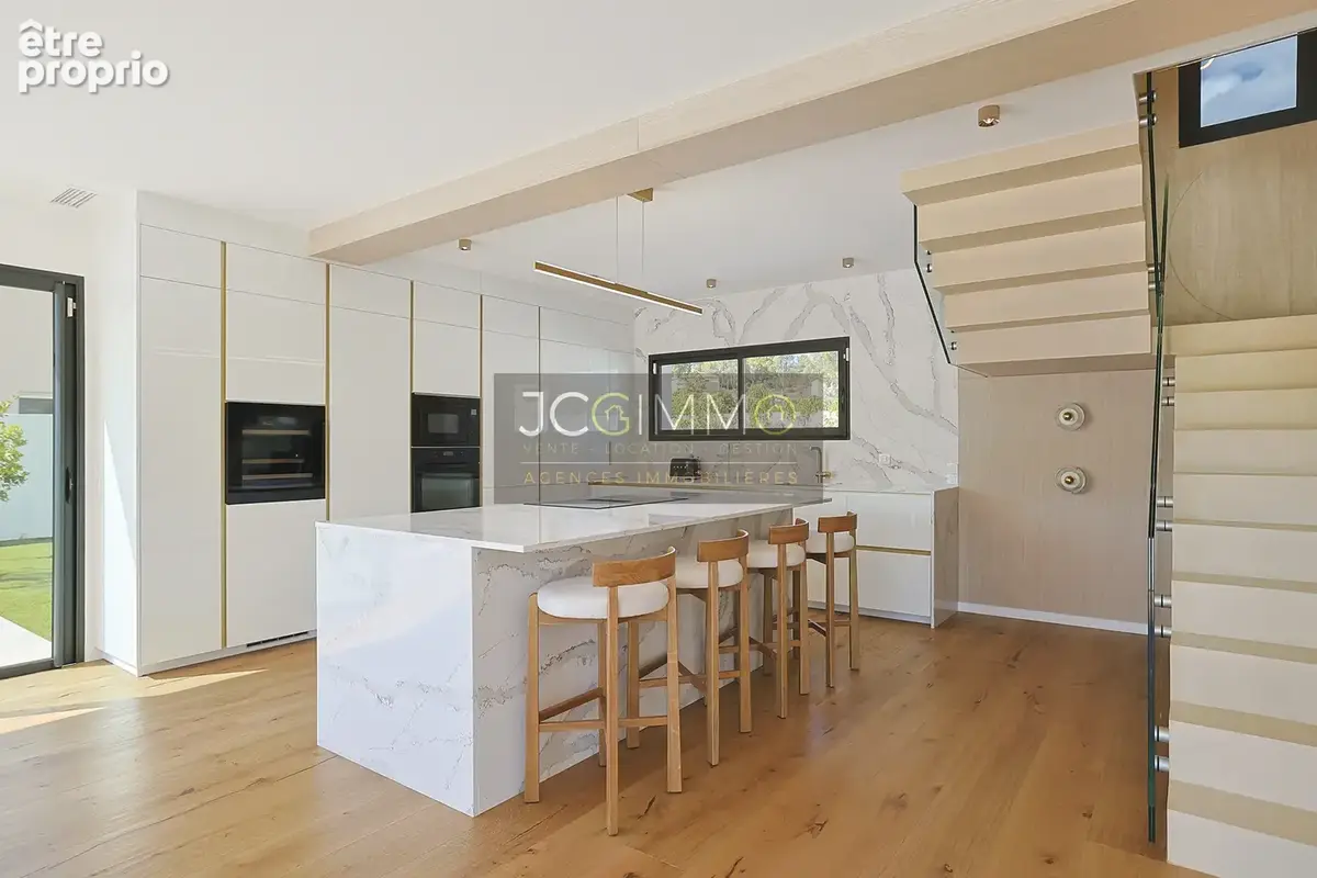 Villa contemporaine neuve   150 m2   terrain 1 200 m2   piscine   vendue entièrement meublée - photo 14