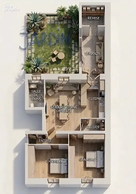 Rareté Dobrée/Sanitat : Esprit petite maison en Hyper Centre - photo 18