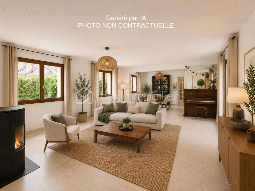 Maison de plain pied avec piscine - photo 3