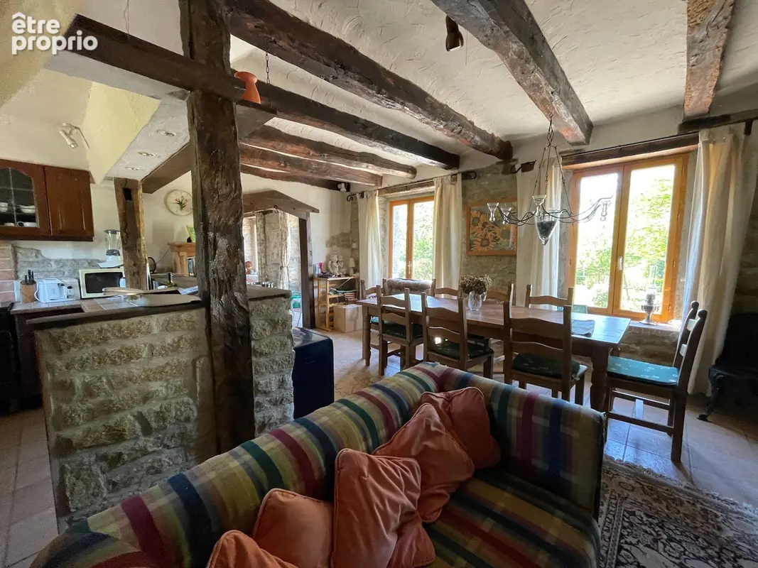 MERDRIGNAC: Refuge familial parfait, une maison conviviale pleine de caractère, Beau jardin nature, arboré, - photo 11