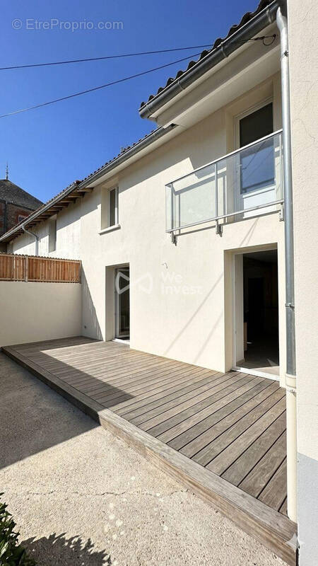 Vue façade - Maison à DOMPIERRE-SUR-YON