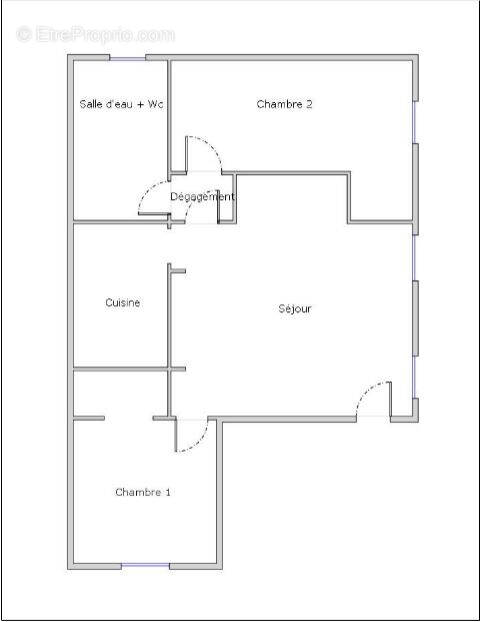 Appartement à PARIS-18E