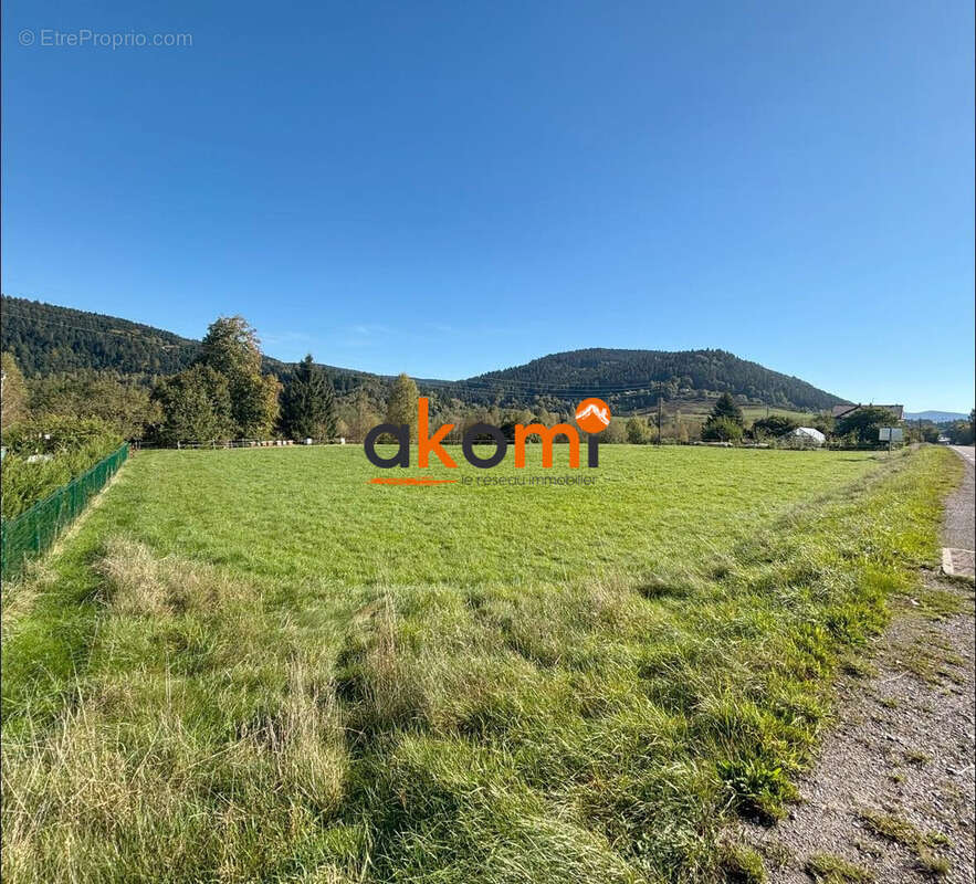 Terrain à GERARDMER