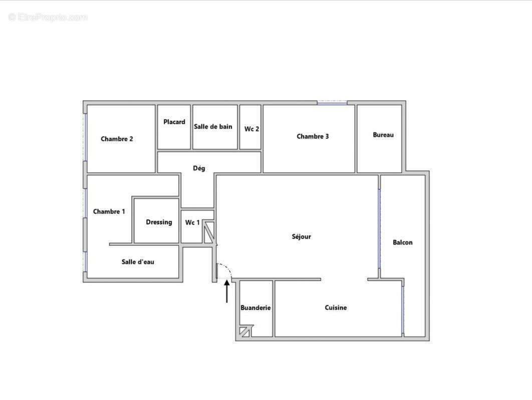 Appartement à MARSEILLE-8E