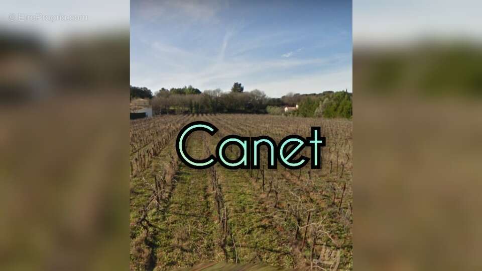 Terrain à CANET