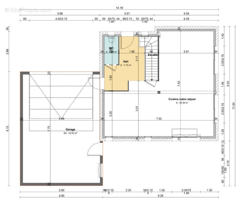 Maison à OBERSCHAEFFOLSHEIM