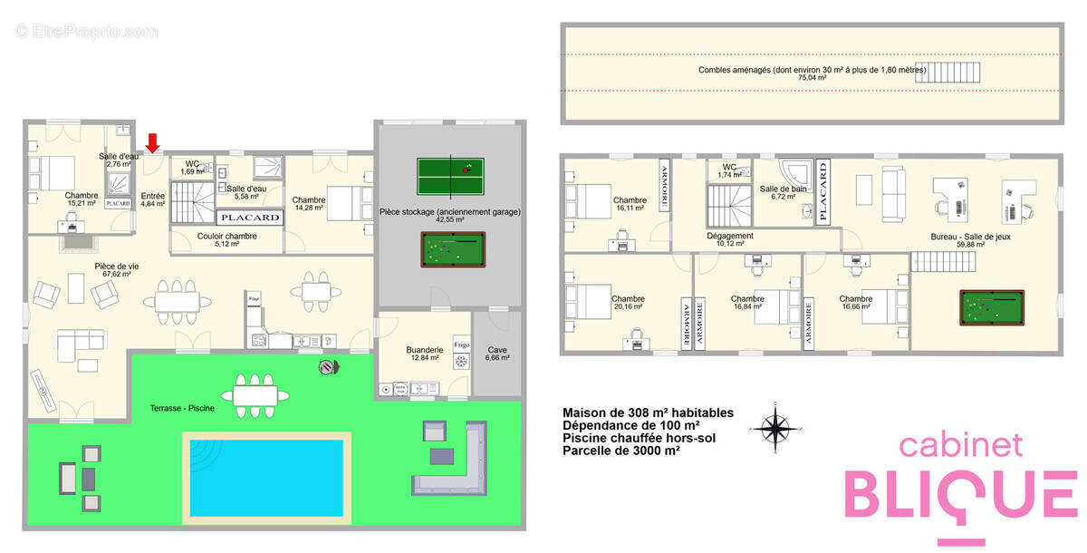 Maison à JEANDELAINCOURT