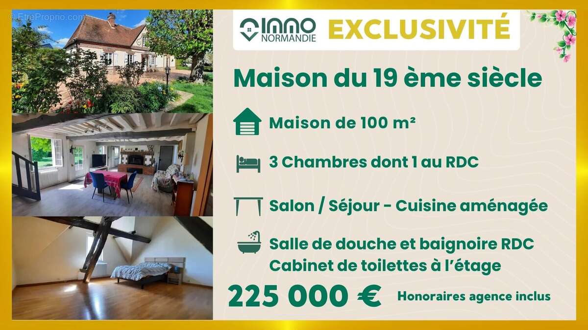 Maison à LE NOYER-EN-OUCHE