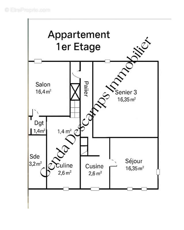 Photo 2 - Appartement à CAUMONT-L&#039;EVENTE