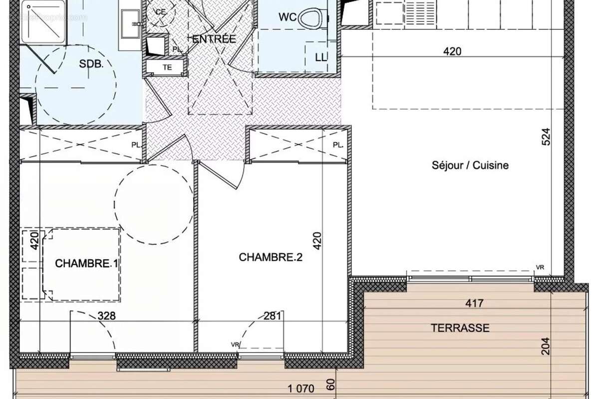 Appartement à VALLAURIS