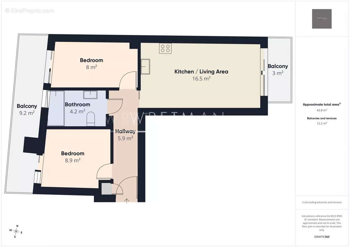 Appartement à NICE