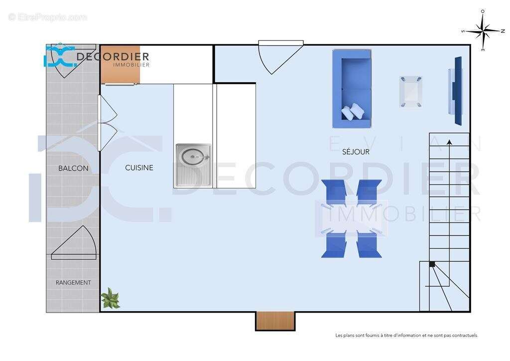 Appartement à EVIAN-LES-BAINS