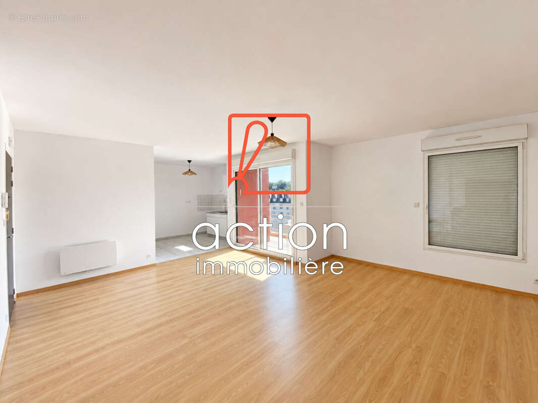 Lumineux appartement T2 de 55m2 avec balcon et parking - Centre-ville Lannion / Rive gauche - photo 2