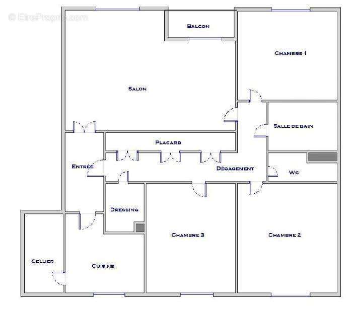 Appartement à CHILLY-MAZARIN