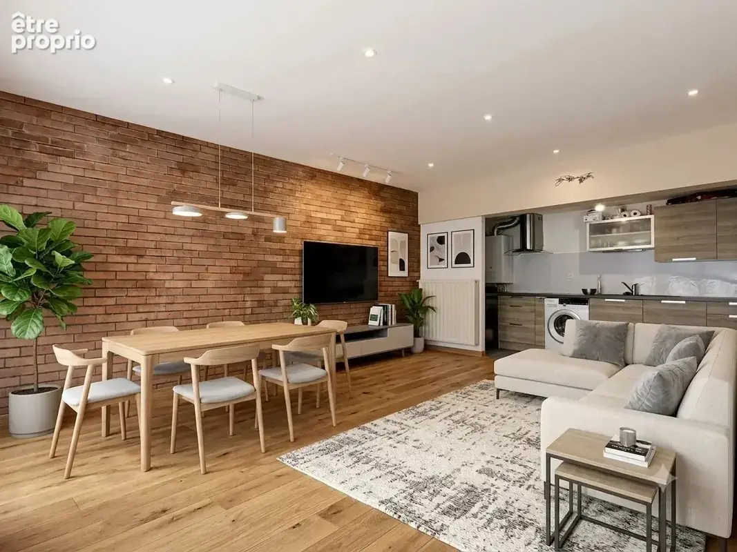 Appartement T2 Esprit LOFT d’environ 45 m² – PROXIMITÉ JARDIN DES PLANTES - photo 3