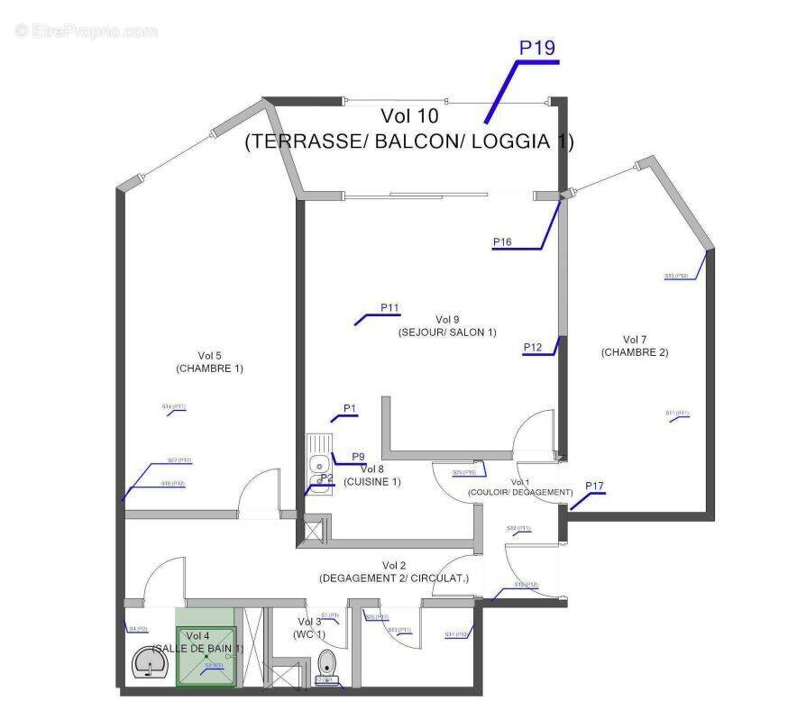 Appartement à MARSEILLE-9E