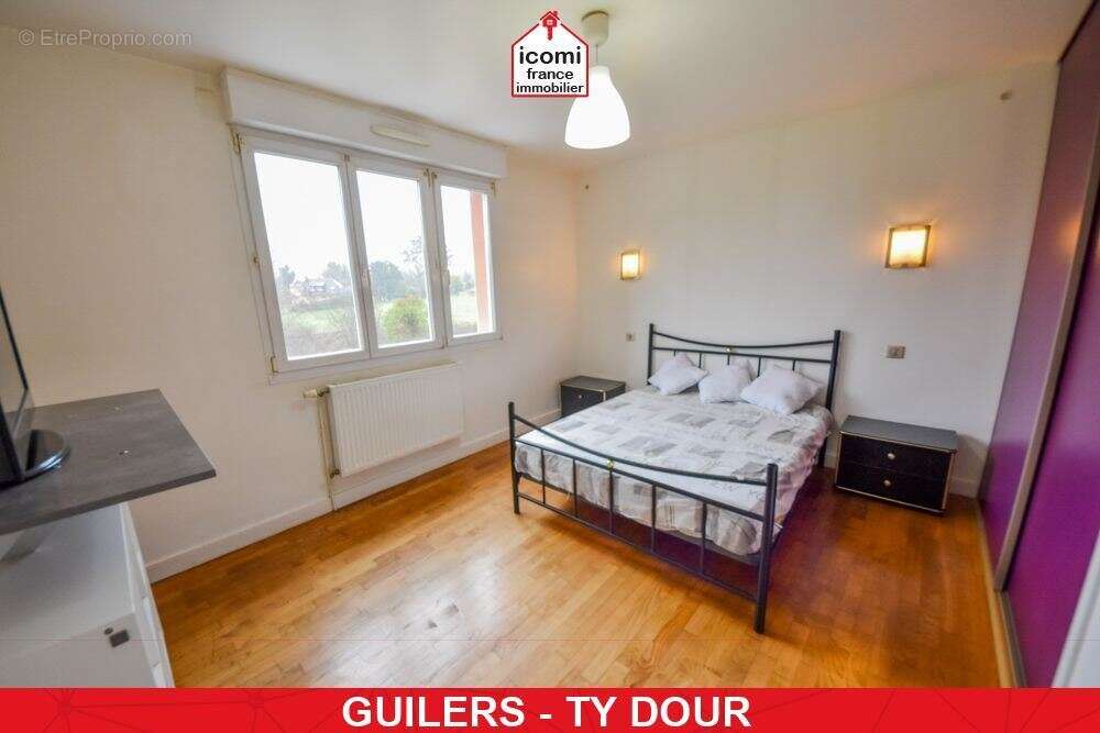 Finistere - guilers (29820) - a vendre - maison individuelle t8 135m² - 6 chambres - double garage - sur terrain de 2425m² - photo 6