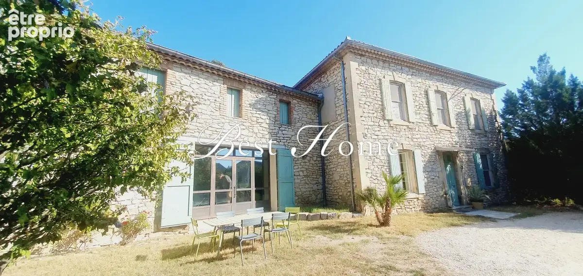 A vendre Au cœur du triangle Nîmes, Uzès et Alès Vente, Authentique maison vigneronne en pierre type 7 - photo 18