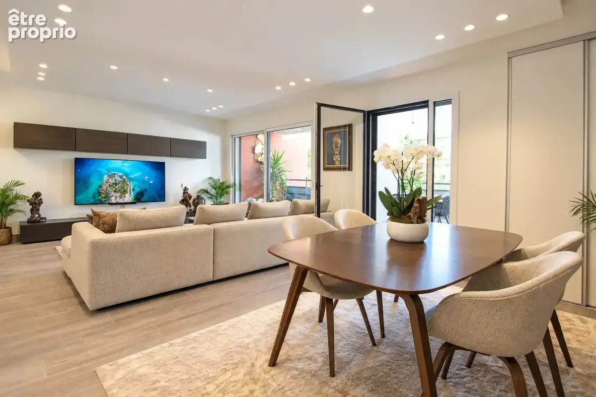 Eze "village" - 4p 108m²  terrasses 41m²  vue mer  piscine  parkings - photo 9