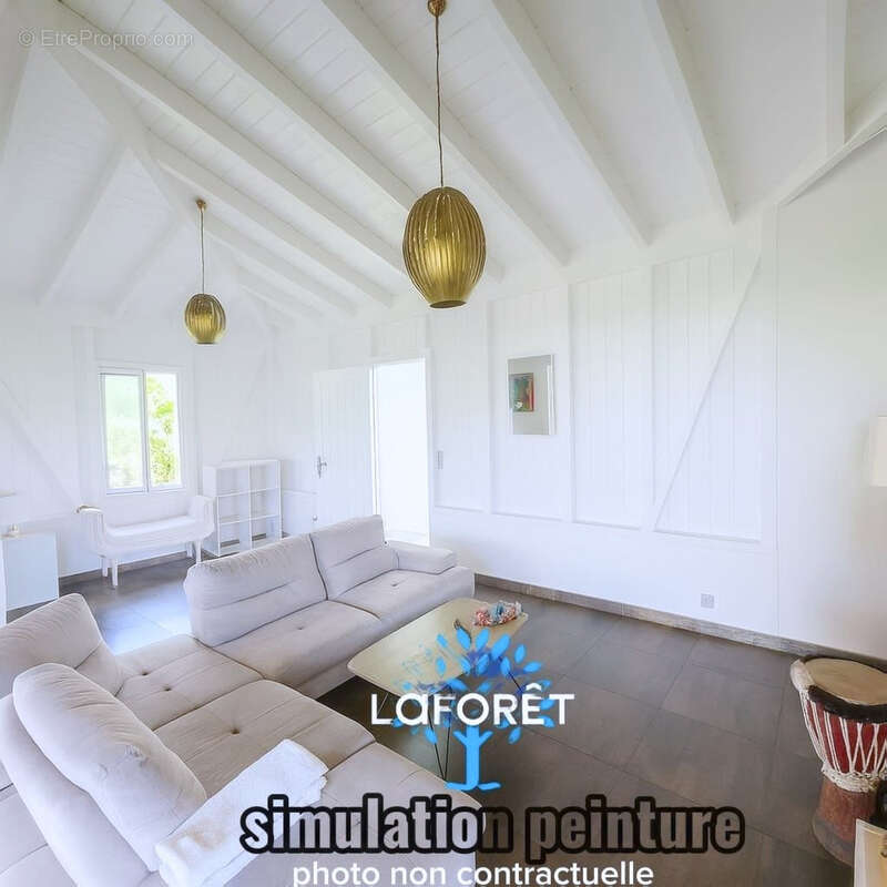 A vendre - villa t4  atypique - 150 m2 - vue mer - piscine - case-pilote - photo 13