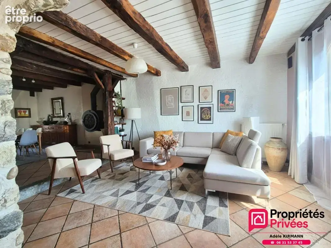 Chevrier 74520 : maison pierre 211m2 - jardin et garage - photo 3