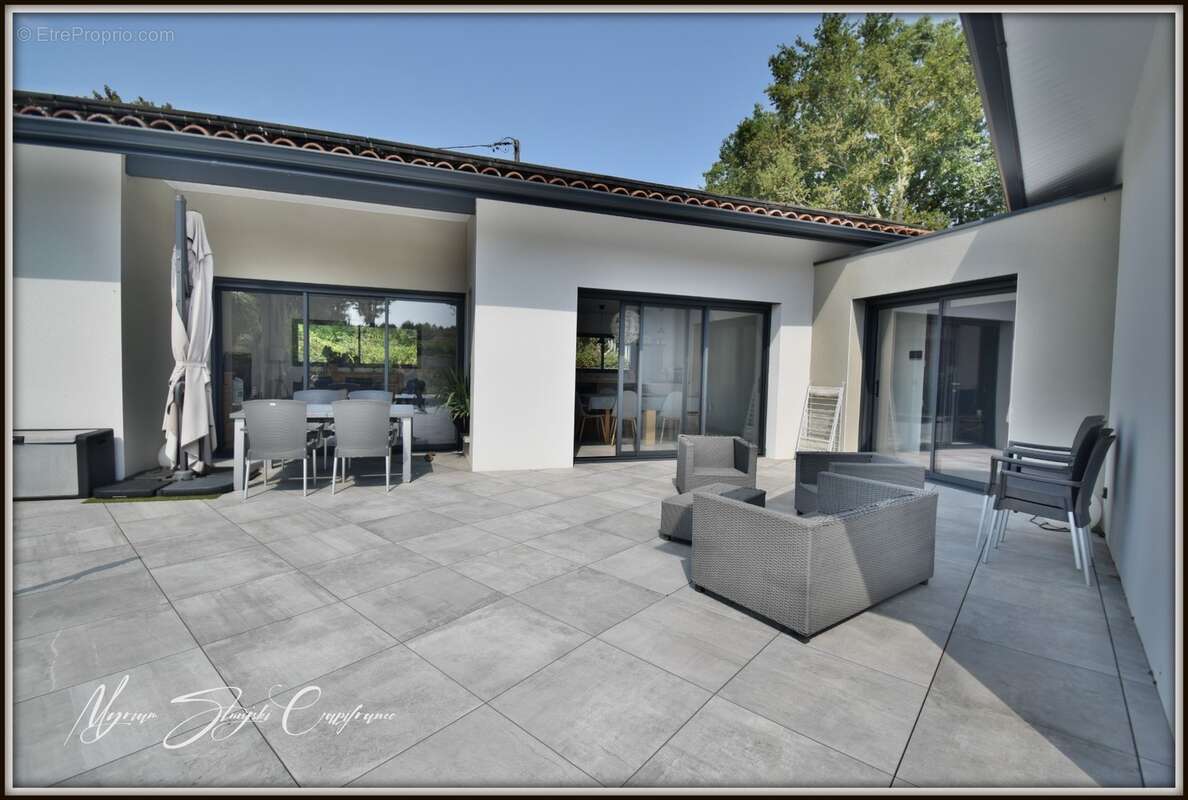 Maison d'architecte à vendre 6 pièces  (40) de 168 m² avec appartement indépendant - photo 13