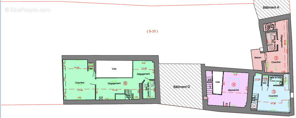Appartement à CHATILLON