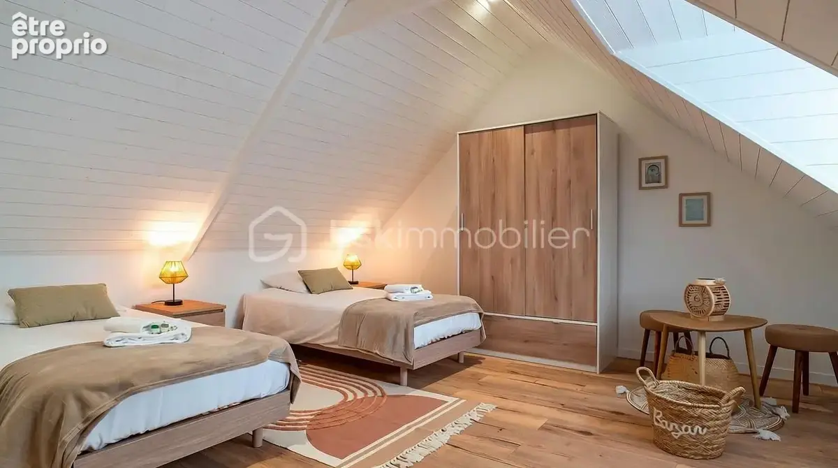 Maison 4 chambres, rénovée et vendue entièrement équipée à Plomodiern - photo 7