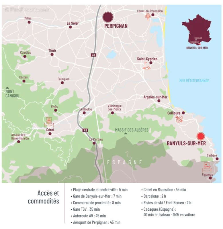 Maison à BANYULS-SUR-MER