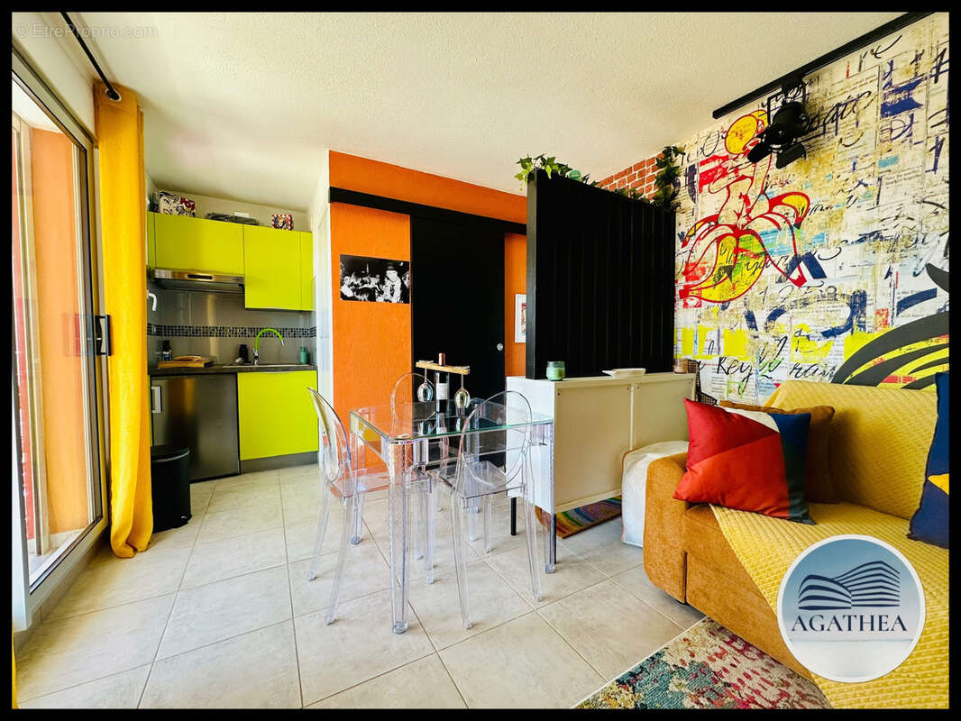 A vendre - cap d agde - studio vue port - photo 4