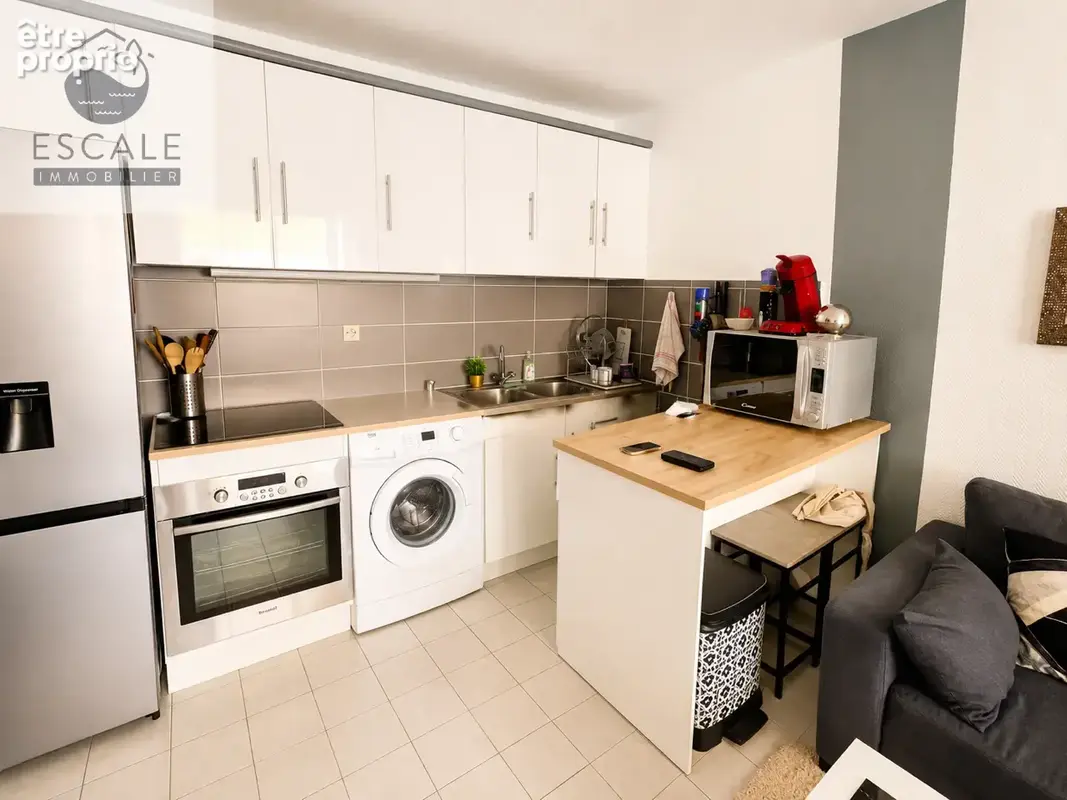 Vente grand type 2 vue marina quartier les quilles a sete - photo 7