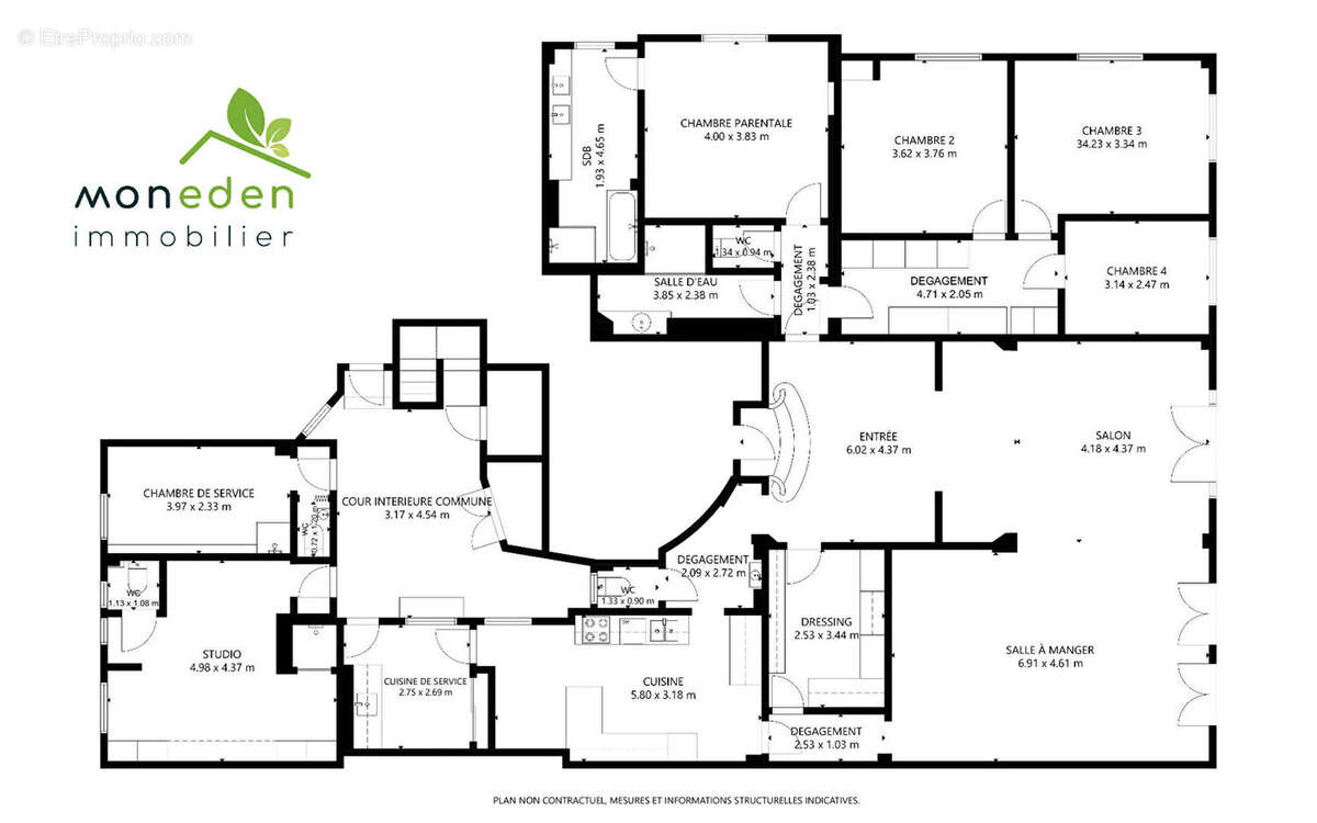 Appartement à NEUILLY-SUR-SEINE