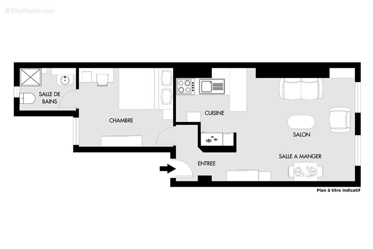 Appartement à PARIS-17E
