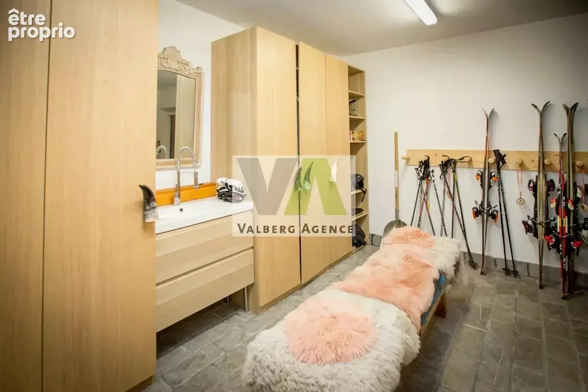 Chalet d'exception en rondins au pied des pistes - photo 25