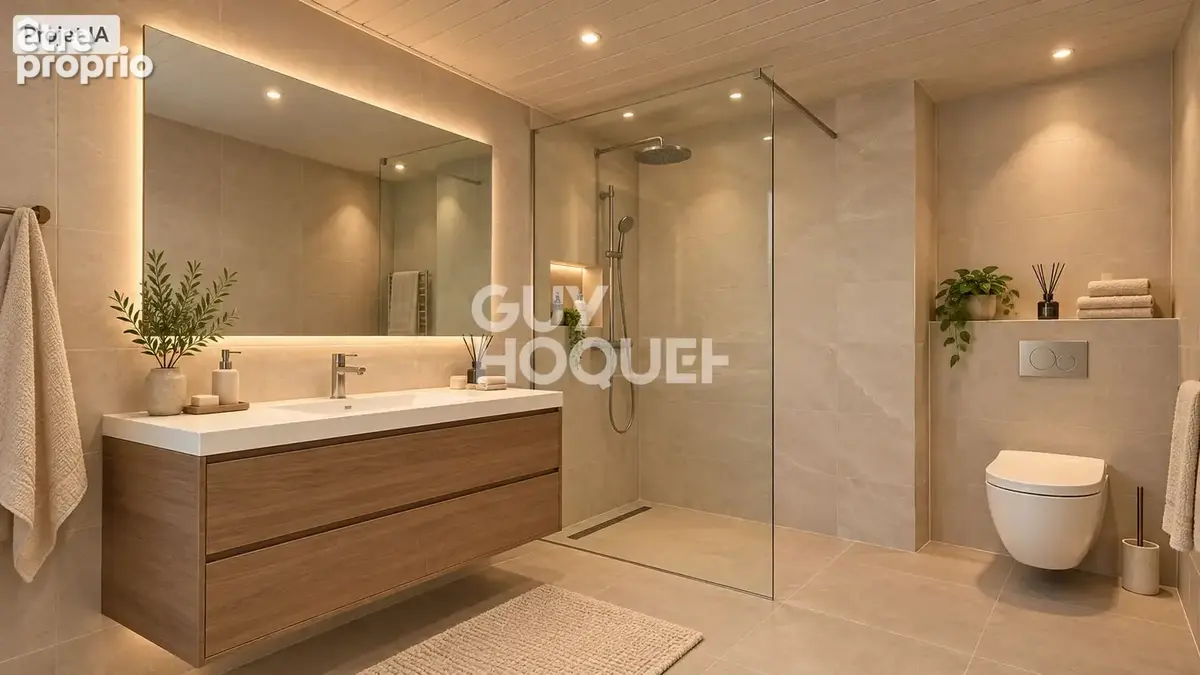 Ensemble immobilier avec habitation, hangars et terrain de 26,13 ares - photo 9