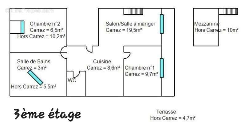 Appartement à CONTREXEVILLE
